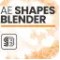 Aesc<x>ripts AE Shapes Blender 1.0.2 for After Effects