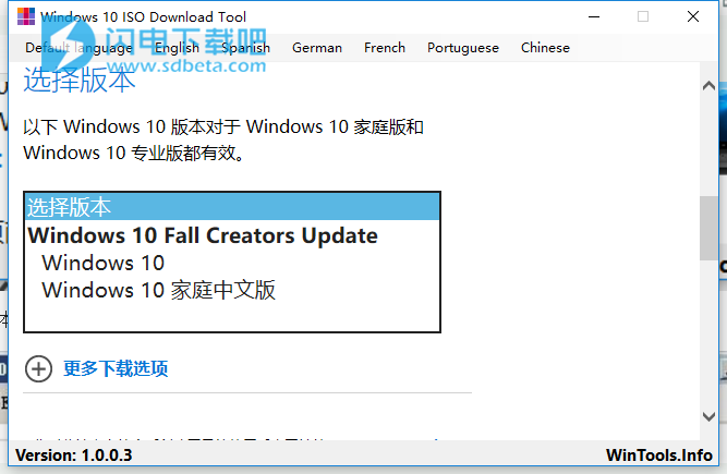 Windows 10 ISO Download Tool(win10 iso镜像下载工具)